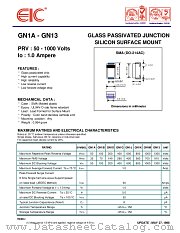 GN1A datasheet pdf EIC discrete Semiconductors