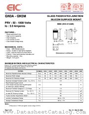 GN3J datasheet pdf EIC discrete Semiconductors