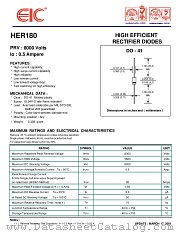 HER180 datasheet pdf EIC discrete Semiconductors