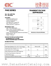 P4KE16A datasheet pdf EIC discrete Semiconductors