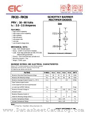 RK39 datasheet pdf EIC discrete Semiconductors