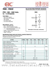 RM2Z datasheet pdf EIC discrete Semiconductors