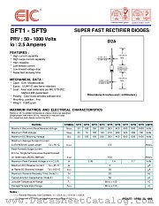 SFT1 datasheet pdf EIC discrete Semiconductors