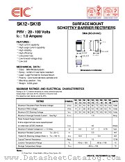 SK18 datasheet pdf EIC discrete Semiconductors