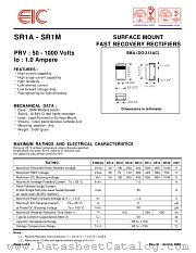 SR1D datasheet pdf EIC discrete Semiconductors