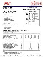 SR38 datasheet pdf EIC discrete Semiconductors