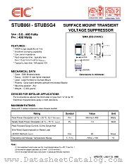 STUB543 datasheet pdf EIC discrete Semiconductors