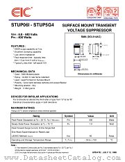 STUP5B7 datasheet pdf EIC discrete Semiconductors