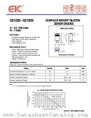 SZ1022 datasheet pdf EIC discrete Semiconductors