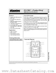 EL1501C datasheet pdf Elantec Semiconductor