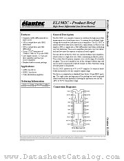 EL1502C datasheet pdf Elantec Semiconductor