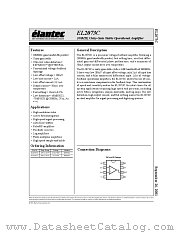 EL2073CN datasheet pdf Elantec Semiconductor