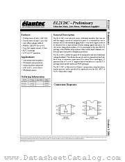 EL2126CS datasheet pdf Elantec Semiconductor
