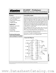 EL4102C datasheet pdf Elantec Semiconductor