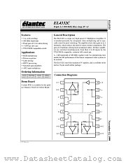 EL4332C datasheet pdf Elantec Semiconductor