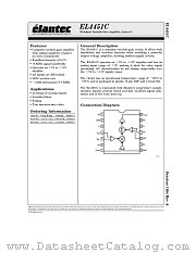 EL4451CS datasheet pdf Elantec Semiconductor