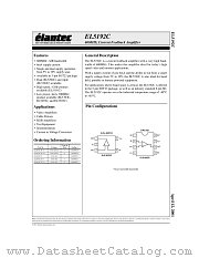 EL5192CS datasheet pdf Elantec Semiconductor