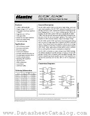 EL5420CS-T7 datasheet pdf Elantec Semiconductor