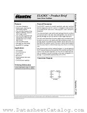 EL6202CW datasheet pdf Elantec Semiconductor