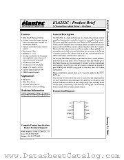 EL6252CY datasheet pdf Elantec Semiconductor