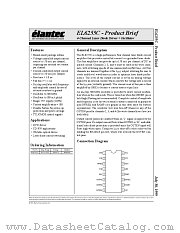 EL6255C datasheet pdf Elantec Semiconductor