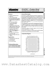 EL6291CY datasheet pdf Elantec Semiconductor