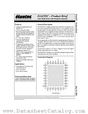 EL6293CL datasheet pdf Elantec Semiconductor