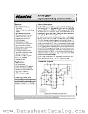 EL7558BCM-T13 datasheet pdf Elantec Semiconductor