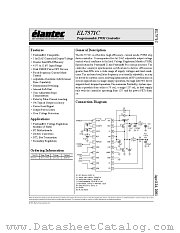 EL7571C datasheet pdf Elantec Semiconductor
