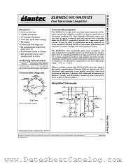 ELH0032G datasheet pdf Elantec Semiconductor