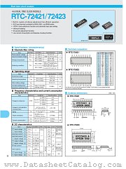 RTC-72423 datasheet pdf Epson Company