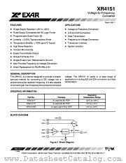 XR4151 datasheet pdf Exar