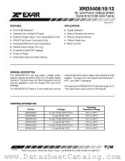 XRD5412 datasheet pdf Exar