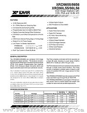 XRD9855 datasheet pdf Exar