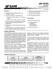 XRT5793 datasheet pdf Exar