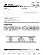 XRT6165 datasheet pdf Exar