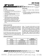 XRT6166 datasheet pdf Exar