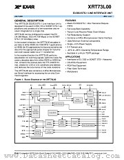 XRT73L00 datasheet pdf Exar