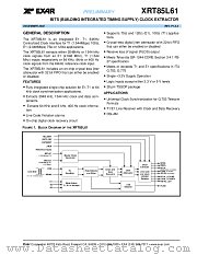 XRT85L61 datasheet pdf Exar