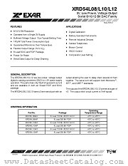 XRD54L10 datasheet pdf Exar