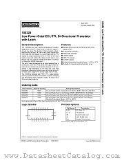 100328 datasheet pdf Fairchild Semiconductor