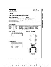 100363 datasheet pdf Fairchild Semiconductor