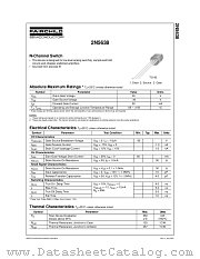 2N5638 datasheet pdf Fairchild Semiconductor