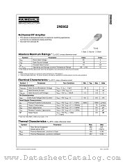 2N5952 datasheet pdf Fairchild Semiconductor