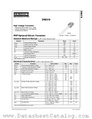 2N6519 datasheet pdf Fairchild Semiconductor