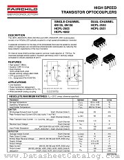 6N135 datasheet pdf Fairchild Semiconductor
