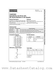 74ABT2240 datasheet pdf Fairchild Semiconductor