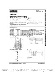 74ABT2244 datasheet pdf Fairchild Semiconductor