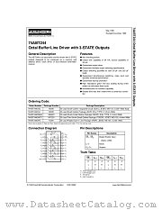 74ABT244 datasheet pdf Fairchild Semiconductor