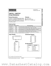 74AC151 datasheet pdf Fairchild Semiconductor